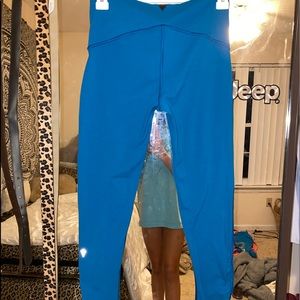 Ivivva teal blue 14 leggings